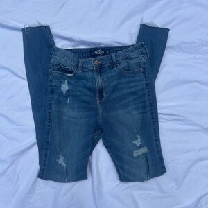 Hollister Women's Distressed Denim Skinny Jeans